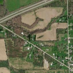 Redhaw Ohio High Resolution Satellite Map