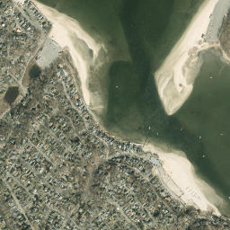 Huntington Beach New York High Resolution Satellite Map