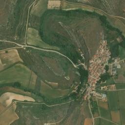 Abánades map(satellite map)