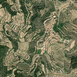 Fórnoles map(satellite map)