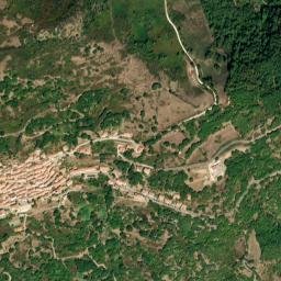 Bortigiadas map(satellite map)