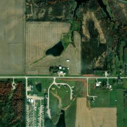 Satellite view of Honey Creek Golf Course