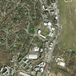Fieldston New York High Resolution Satellite Map