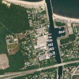 Canoe Place New York High Resolution Satellite Map