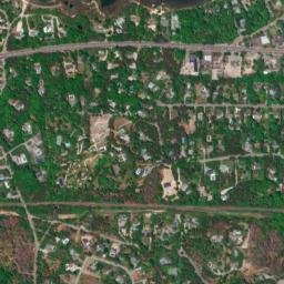 Shinnecock Hills map(satellite map)