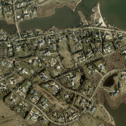 Flying Point New York High Resolution Satellite Map