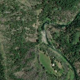 Hoboken California High Resolution Satellite Map