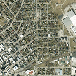 84 North Jefferson Street, Huntington, IN High Resolution Satellite Map
