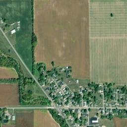 Vaughnsville Ohio High Resolution Satellite Map