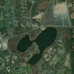 Middle Island map(satellite map)