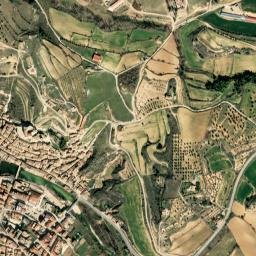 Valderrobres map(satellite map)
