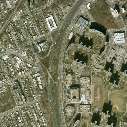 Co-Op City New York High Resolution Satellite Map