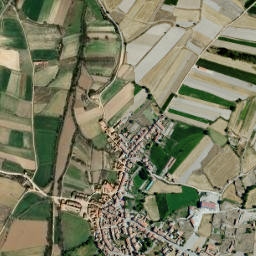 Fuentes Claras map(satellite map)
