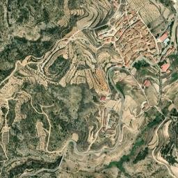 La Ginebrosa map(satellite map)