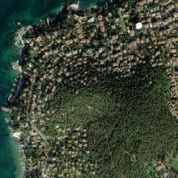 Adalar map(satellite map)