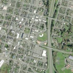Arcata map(satellite map)