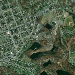 Pen Argyl map(satellite map)