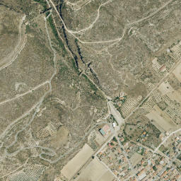 Patones map(satellite map)
