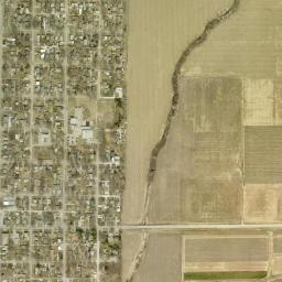 7309 Stanton St Lincoln Nebraska High Resolution Satellite Map