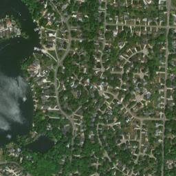 Lake Cable Ohio High Resolution Satellite Map