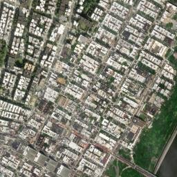 Washington Heights map(satellite map)