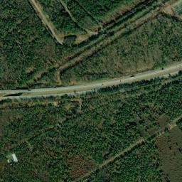 Satellite view of Pine Hills Country Club
