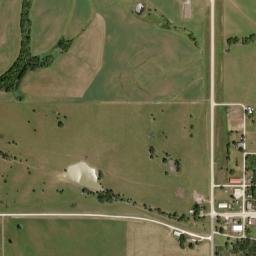 West Street, Ellston, IA 50074, USA High Resolution Satellite Map