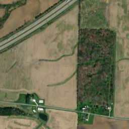 Ashland County map(satellite map)