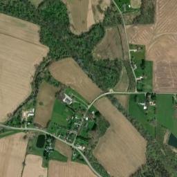 England Ohio High Resolution Satellite Map