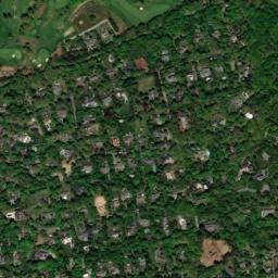 Satellite view of North Shore Country Club