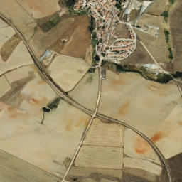 Terradillos map(satellite map)