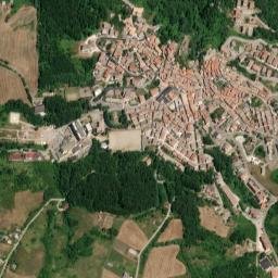 Pescopagano map(satellite map)