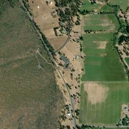 Hat Creek California High Resolution Satellite Map