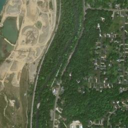 Greenwood Acres Ohio High Resolution Satellite Map