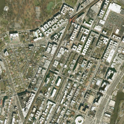 Charlotte Gardens New York High Resolution Satellite Map