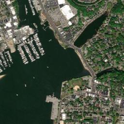 Satellite view of Harbor Links Golf Course