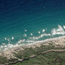 Satellite view of Sardinia Platamona Lido