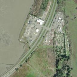 Bracut California High Resolution Satellite Map