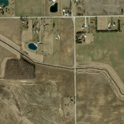 Huntington County map(satellite map)