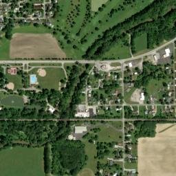 Mononcue Ohio High Resolution Satellite Map