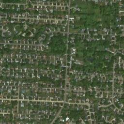 Kendall Heights Ohio High Resolution Satellite Map