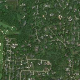 Hills and Dales Ohio High Resolution Satellite Map