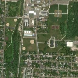 Trump Ohio High Resolution Satellite Map