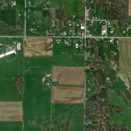 Winona Ohio High Resolution Satellite Map