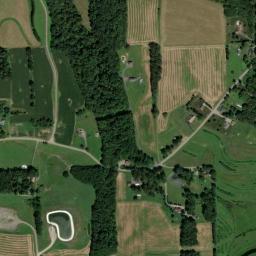 Satellite view of Bonniebrook Clubhouse Golf Course