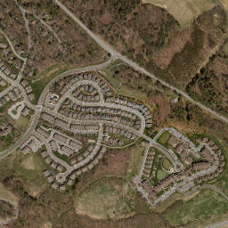 Toftrees map(satellite map)