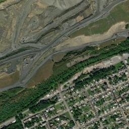 Coaldale map(satellite map)