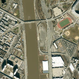 Harlem River Houses New York High Resolution Satellite Map
