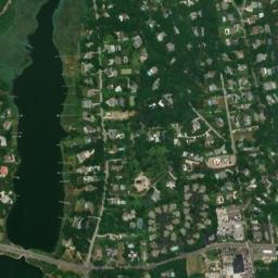 Quogue New York High Resolution Satellite Map