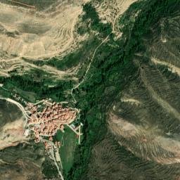 Cañizar del Olivar map(satellite map)